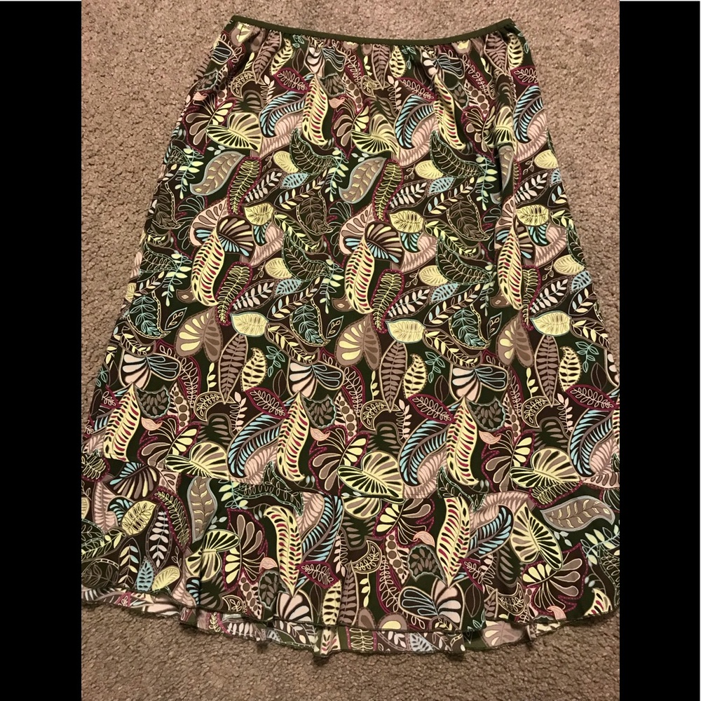 CJ Banks Floral Skirt, size 1X